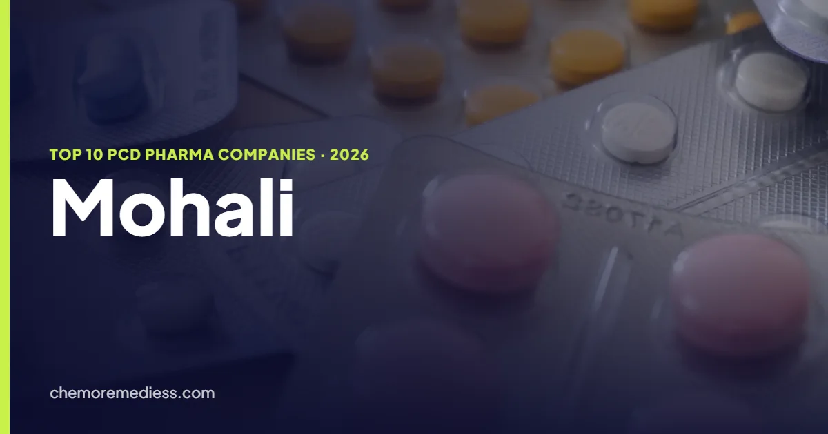 Dispatch check on a pharmaceutical consignment from a Mohali PCD company