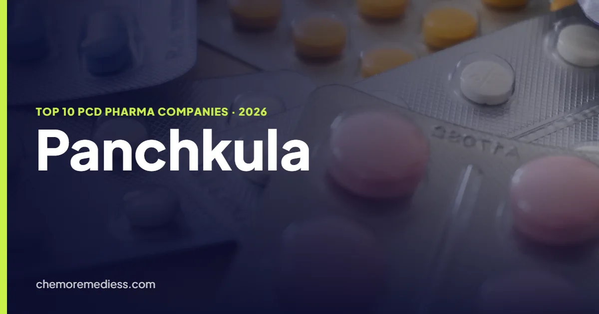 Dispatch check on a pharmaceutical consignment from a Panchkula PCD company