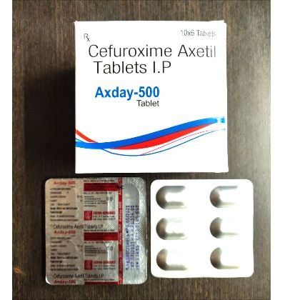 AXDAY-500 Tabs — Cefuroxime Axetil 500 mg