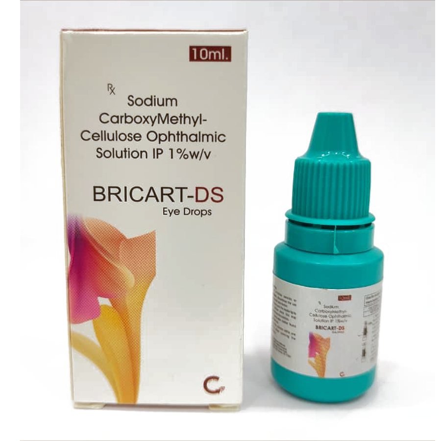 BRICART-DS Eye Drop — Sodium Carboxymethyl Cellulose 1% w/v