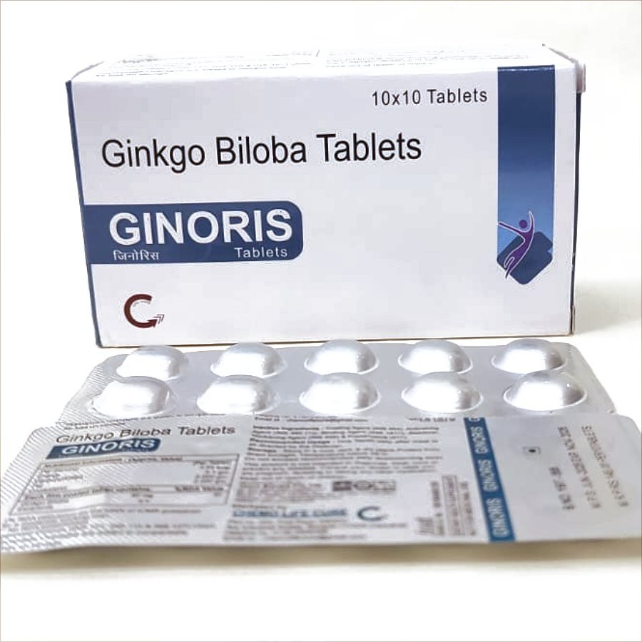 GINORIS Tablet — Ginkgo Biloba 60 mg