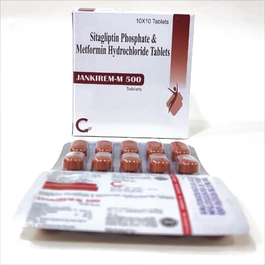 JANKIREM-M 500 Tabs — Sitagliptin 50 mg + Metformin 500 mg