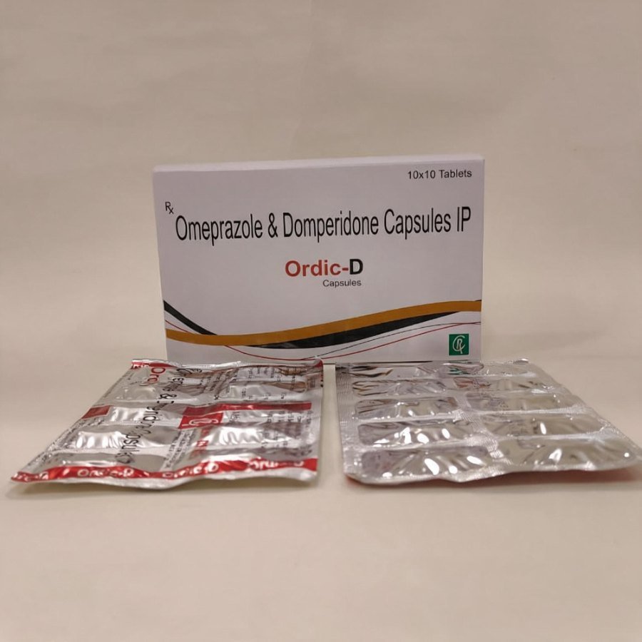 ORDIC-D Caps — Omeprazole 20 mg + Domperidone 10 mg