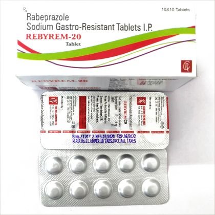 REBYREM-20 Tabs — Rabeprazole Sodium 20 mg