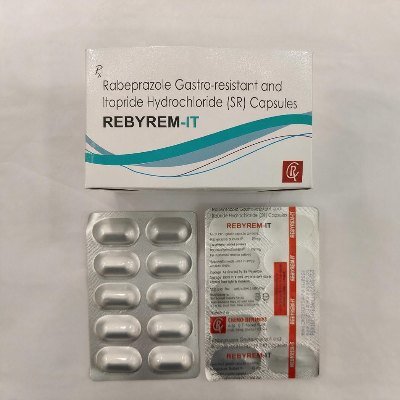 REBYREM-IT Caps — Rabeprazole Sodium (gastro-resistant) 20 mg + Itopride Hydrochloride (SR) 150 mg