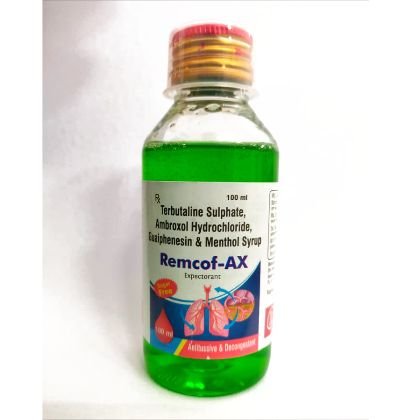 REMCOF-AX Syrup — Terbutaline Sulphate + Ambroxol Hydrochloride + 2 more