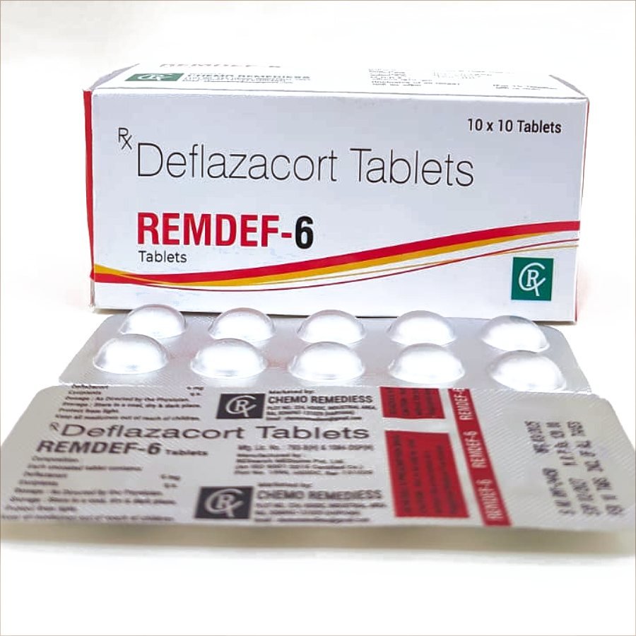 REMDEF-6 Tablet — Deflazacort 6 mg