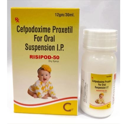 RISIPOD-50 Dry Syrup — Cefpodoxime Proxetil 50 mg