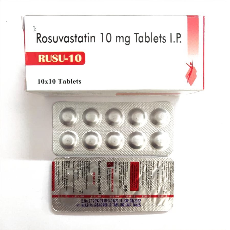 RUSU-10 Tabs — Rosuvastatin 10 mg