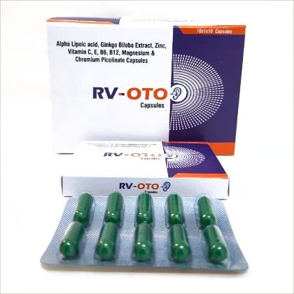 RV-OTO Caps — Alpha Lipoic Acid + Ginkgo Biloba + 7 more