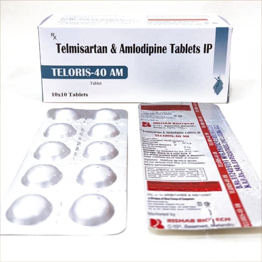 TELORIS-40 AM Tablet — Telmisartan 40 mg + Amlodipine 5 mg