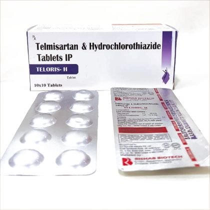 TELORIS-H Tablet — Telmisartan 40 mg + Hydrochlorothiazide 12.5 mg