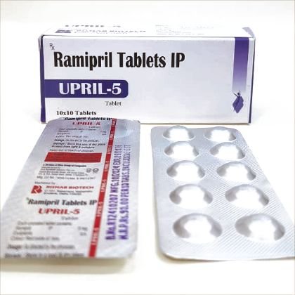 UPRIL-5 Tablet — Ramipril 5 mg
